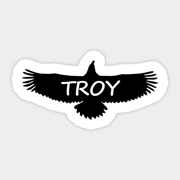 Troy Eagle Sticker by gulden